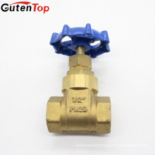 GutenTop High Quality NPT and BSPT Thread ms58 Brass Gate Valve PN20